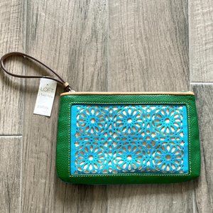 *SOLD* NWT LOFT Floral Cut Out Wristlet